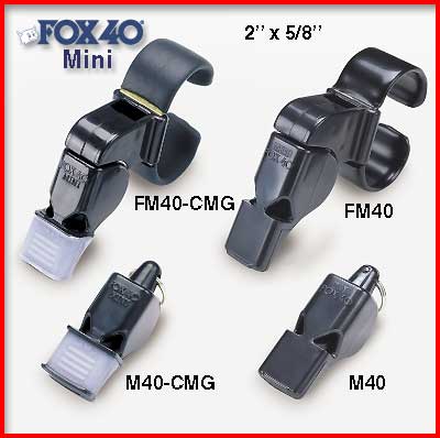 Official FIFA Fox 40 Classic Football Referees Whistle 